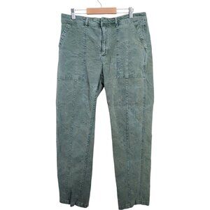 Anthropologie Green Ankle & Cropped Jeans